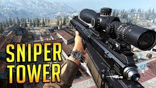THE SNIPER TOWER! - Call of Duty: Modern Warfare (Ground War Gameplay)