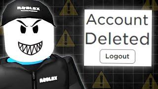 Roblox Is DELETING Accounts For This Right Now...