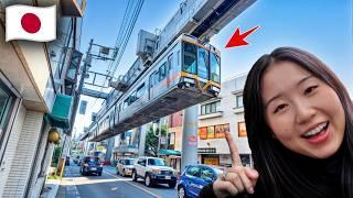 Japão do FUTURO! Como é Viajar em um Trem de Cabeça para Baixo?