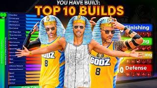 TOP 10 BEST BUILDS in NBA 2K25! BEST GUARDS, LOCKS, CENTERS & FUN BUILDS in NBA 2K25!