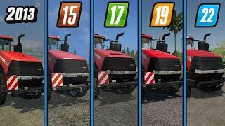 EWOLUCJA MASZYN (CASE) - FS 22 VS FS 19 VS FS 17 VS FS 15 VS FS 2013!!!