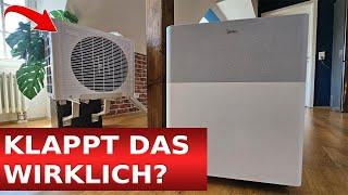 Vergesst Klimaanlagen mit Schlauch!  Die mobile SPLIT Klimaanlage "PortaSplit" von Midea im Test