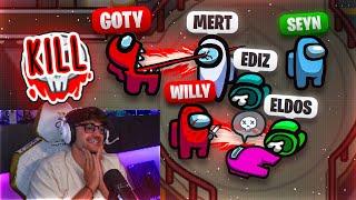 DER GOTY HOLT 2 IMPOSTOR WINS! Among Us mit Ediz, Mert, Willy, Rosemondy, Eldos & CO.!