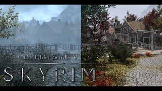 TESV Skyrim SE | Vanilla vs Next-Gen Modded | Realistic Overhaul Graphics Comparison Showcase 2021