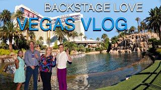 Las Vegas Vlog Days 3 & 4 Backstage Beatles Love Fontainebleau 68th floor