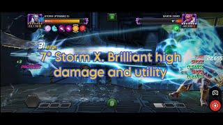 7* Storm Pyramid X can do INSANE high damage. Doesn't need synergies | Marvel Contest of Champions