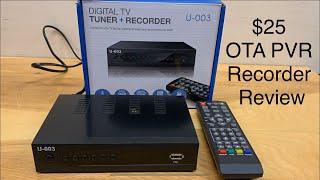 Testing the least expensive over the air digital TV converter box PVR I could find | OTA Antenna DVR