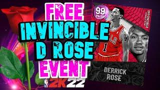 CAN WE GET *FREE* INVINCIBLE DERRICK ROSE AND DARK MATTER RALPH SAMPSON? (NBA 2K22 MYTEAM)