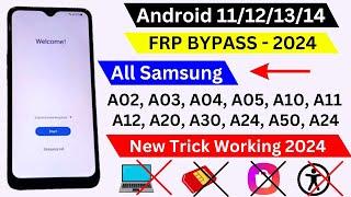 Samsung Frp Bypass 2024 Old Method Failed | Android 11/12/13/14 | Google Account Remove Bypass FRP