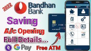 Bandhan bank account opening Online | Bandhan Bank saving Account Opening Details