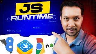 জাভাস্ক্রিপ্ট কোড রান হয় কিভাবে? JS runtime and Compilation Process - Bangla Tutorial