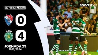 Resumo: Gil Vicente 0-4 Sporting - Liga Portugal Betclic | sport tv