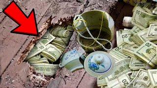 Treasure Hunting with a Metal Detector! We Found Millions of Dollars in a Secret Chest