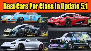 Need For Speed Unbound Best Cars Per Class in Update 5.1