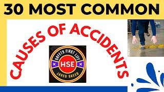 workplace accidents | 30 most common causes of workplace accidents #safetyfirstlife #workplace #hse