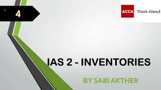 ACCA I Strategic Business Reporting (SBR) I IAS 2 - Inventories - SBR Lecture 4