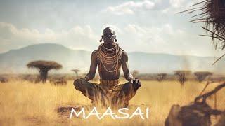 Maasai + Soothing African Savannah Ambient Music + Ethereal Meditative Music for Relaxation .