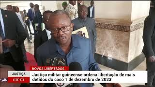 Justiça militar guineense ordena libertação de mais detidos do caso 1 de dezembro de 2023 RTP ÁFRICA