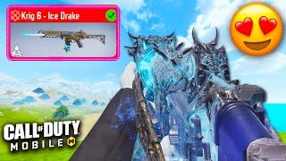 *NEW* MYTHIC KRIG 6 - ICE DRAKE is PAY TO WIN | COD MOBILE