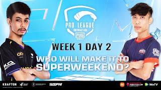 [EN] 2021 PMPL SEA Championship W1D2 | S4 | Who will make it to Superweekend?