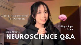 An HONEST Neuroscience Q&A | What is it, Tips for Productivity, High School Stats, and more! 