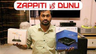 Dune 4 K pro ii Setup | Dune VS Zappiti Comparison. in Telegu