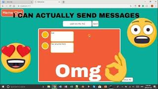 How to make a Chat System in HTML & JAVASCRIPT