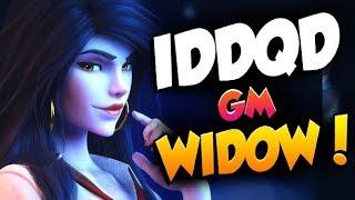 IDDQD INSANE WIDOW! [ OVERWATCH SEASON 19 TOP 500 ]