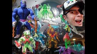 Translucent TOY Chandelier - Custom HEMAN Action Figure transformed MY PET MONSTER - 80s to MODERN