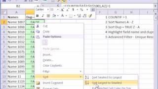 Excel Magic Trick 432: Find & Extract Duplicate Records