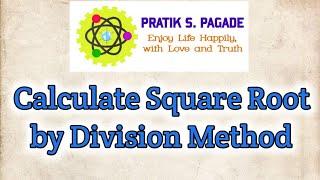 How to Calculate Square Root by Division Method