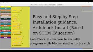 Ardublock for Arduino Installation | Step by Step