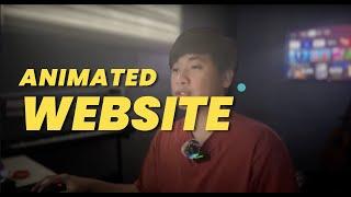 How to make an Animated Website in HTML CSS and JavaScript (Tagalog)