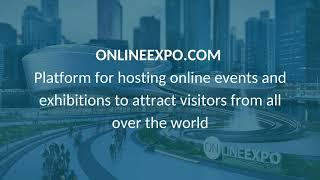 OnlineExpo Event Centre 2021, Platform overview