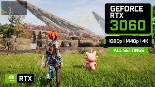 Palworld: RTX 3060 12 GB + RYZEN 9 5900X (1080p,1440p, 4K)#PCGamePassPartner