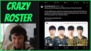 Caedrel Reacts To Gen.G New Roster For 2024