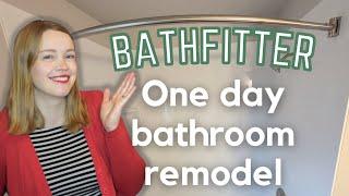 Should I remodel with bathfitter?  One day bathroom transformation