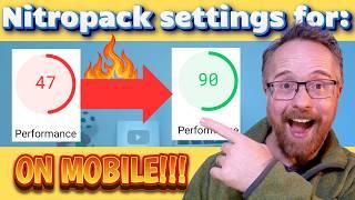 Boost Your Google Pagespeed Insights Score from 47 to 90 with NitroPack!| NitroPack Setup & Settings