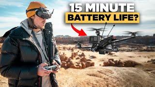 The SECRET To long flight times | Cinematic FPV Lion Battery test