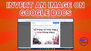 How to Invert an Image on Google Docs