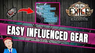 How To Get Easy Influenced Items in SSF - PoE 3.25 - Guide