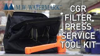 CGR Filter Press Service Tool Kit