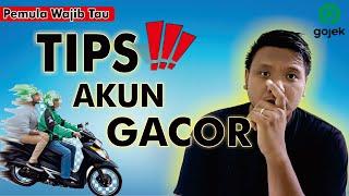 TIPS GOJEK PEMULA..!! Cara Akun DRIVER Gojek GACOR