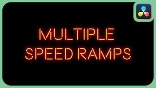 The Easiest Way To Make Multiple Speed Ramps | DaVinci Resolve 18 |