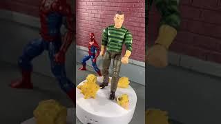 Marvel Legends Sandman Retro Spider-Man Action Figure #actionfigure #marvellegends #spiderman