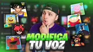  Como CAMBIAR MI VOZ en PC, OBS, DISCORD, JUEGOS, ZOOM Y MAS!! iMyFone MagicMic