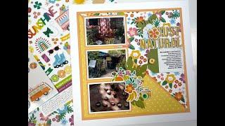 Scrapbook Layout # 328 (Mercy Tiara Kits/Summer Lovin")