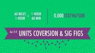 Unit Conversion & Significant Figures: Crash Course Chemistry #2