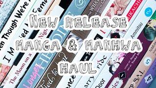 New Release Manga & Manhwa  + Cute Merch Haul ️