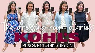 Kohl's Plus Size Clothing Try On | The Dressing Room Diaries with Jen | So many good dresses!